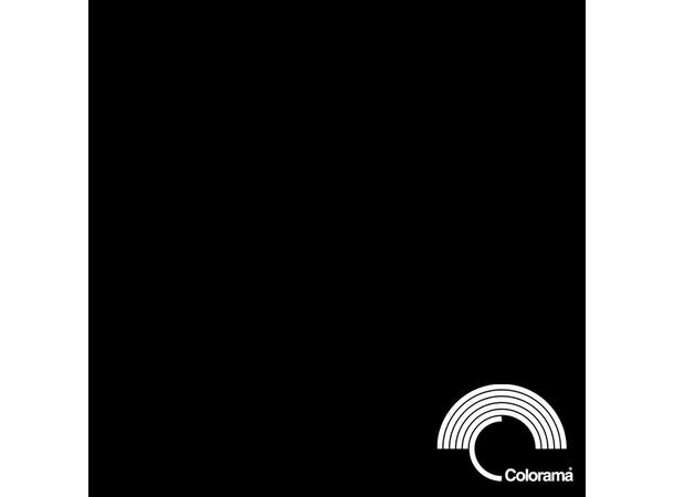 Colorama 2.72X25M Black Papirbakgrunn 